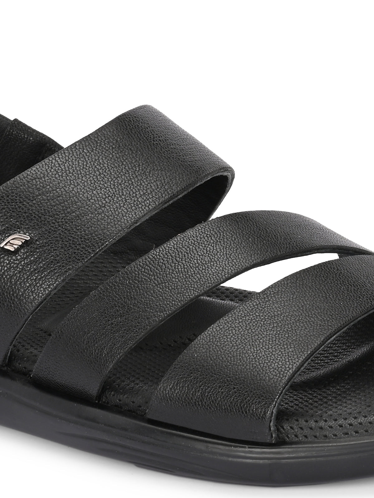 Adrian Leather Strap Sandals - The Heels India