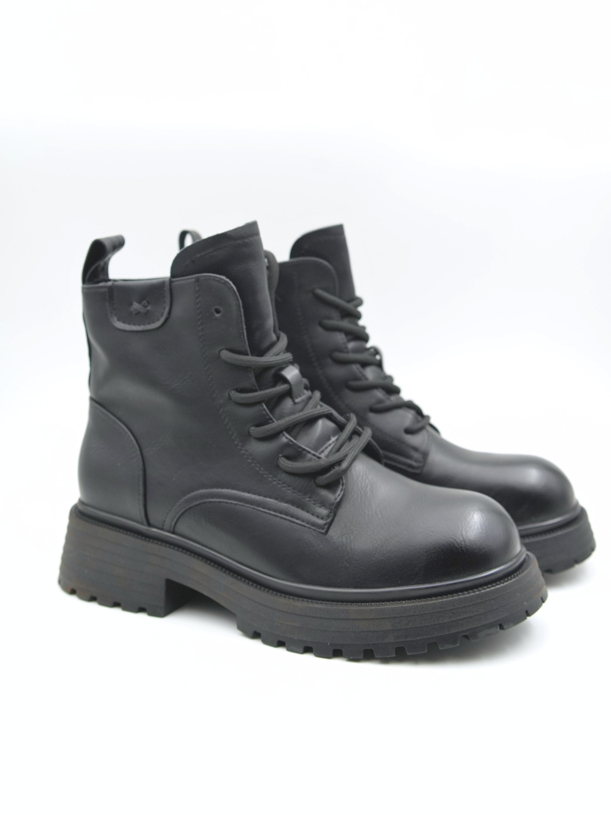 Paris Chunky Lace Boots