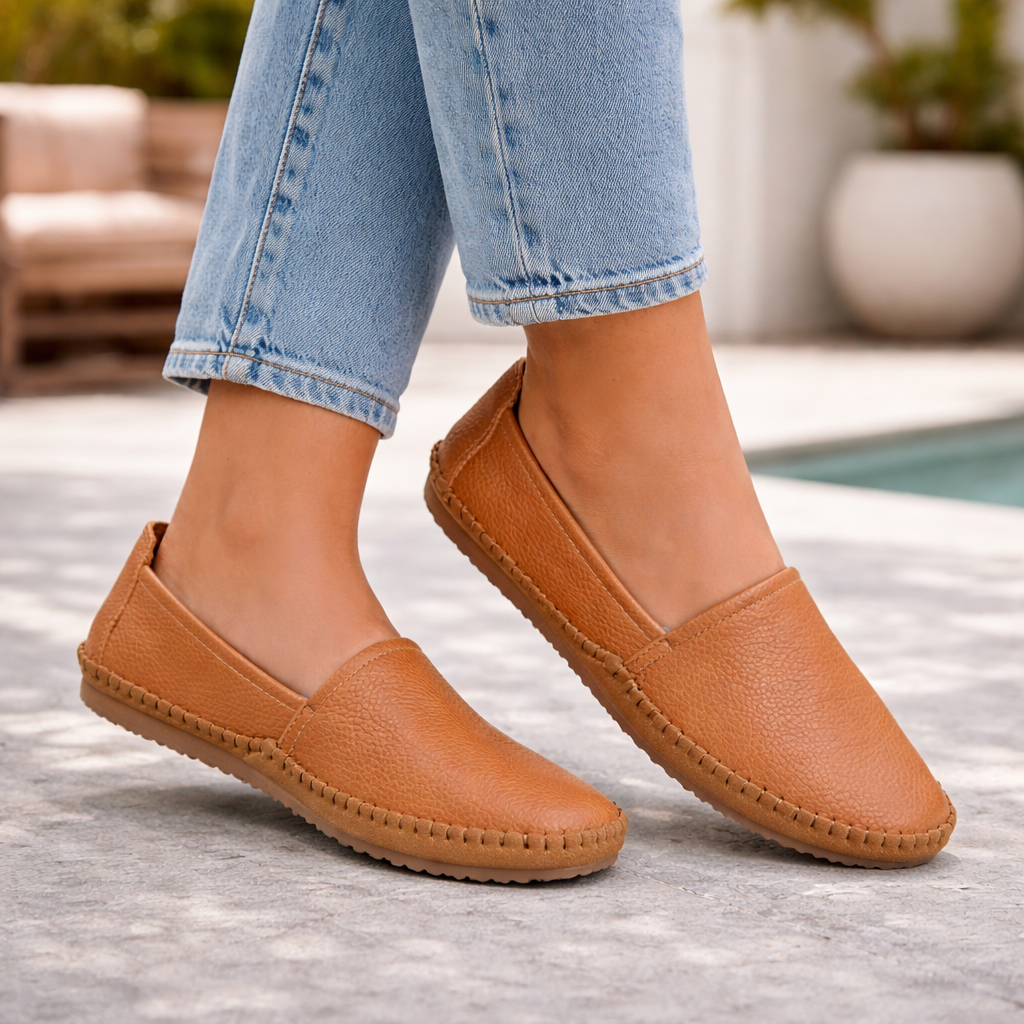 Bellami Summer Cushioned Espadrille Loafers - The Heels India