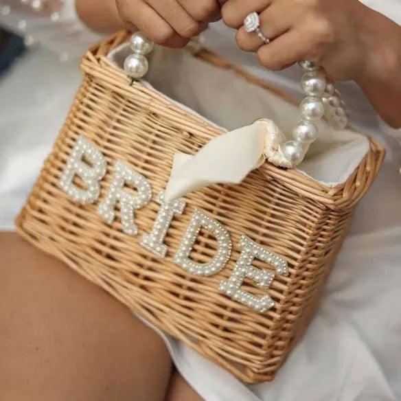 BRIDE Straw Bag