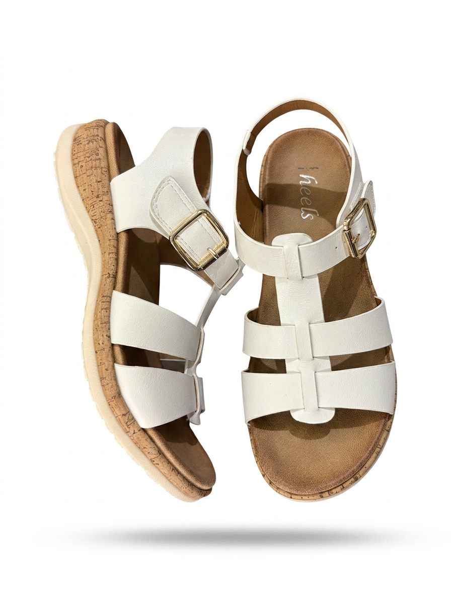 Velora Comfort Sandals – Cushioned T-Strap Daily Wear