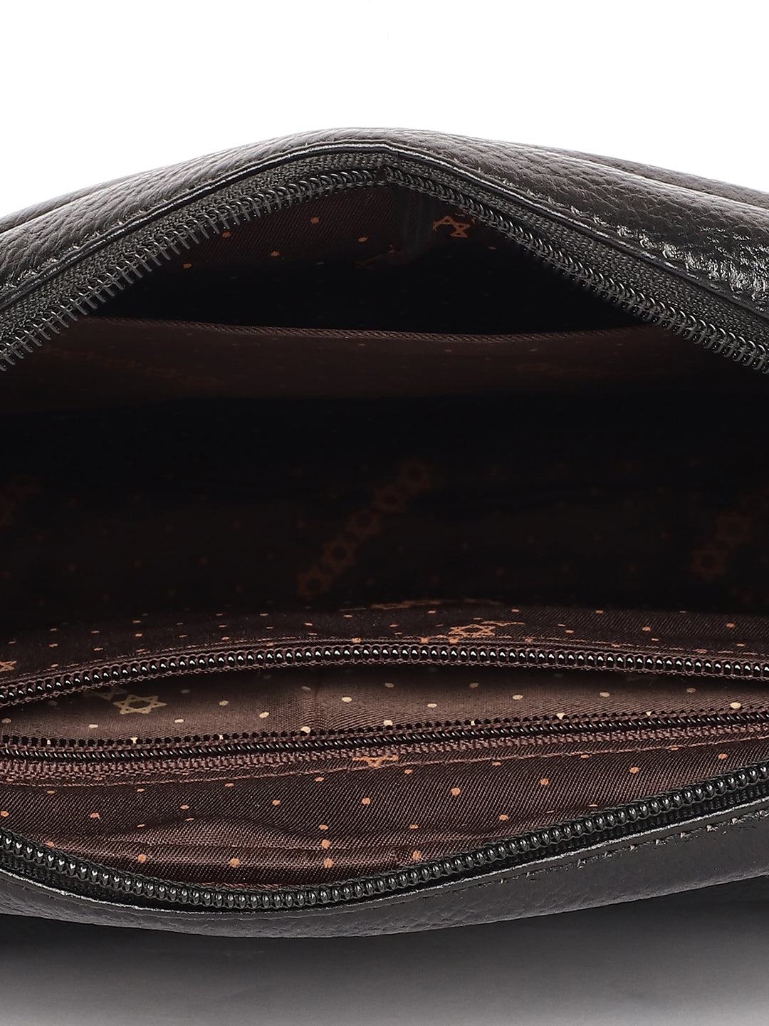 Black Leather Crossbody Bags FL500 - The Heels India