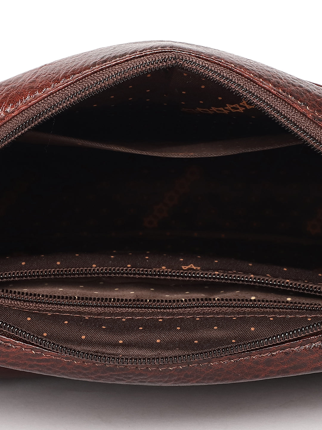 Brown Leather Crossbody bags FL500 - The Heels India