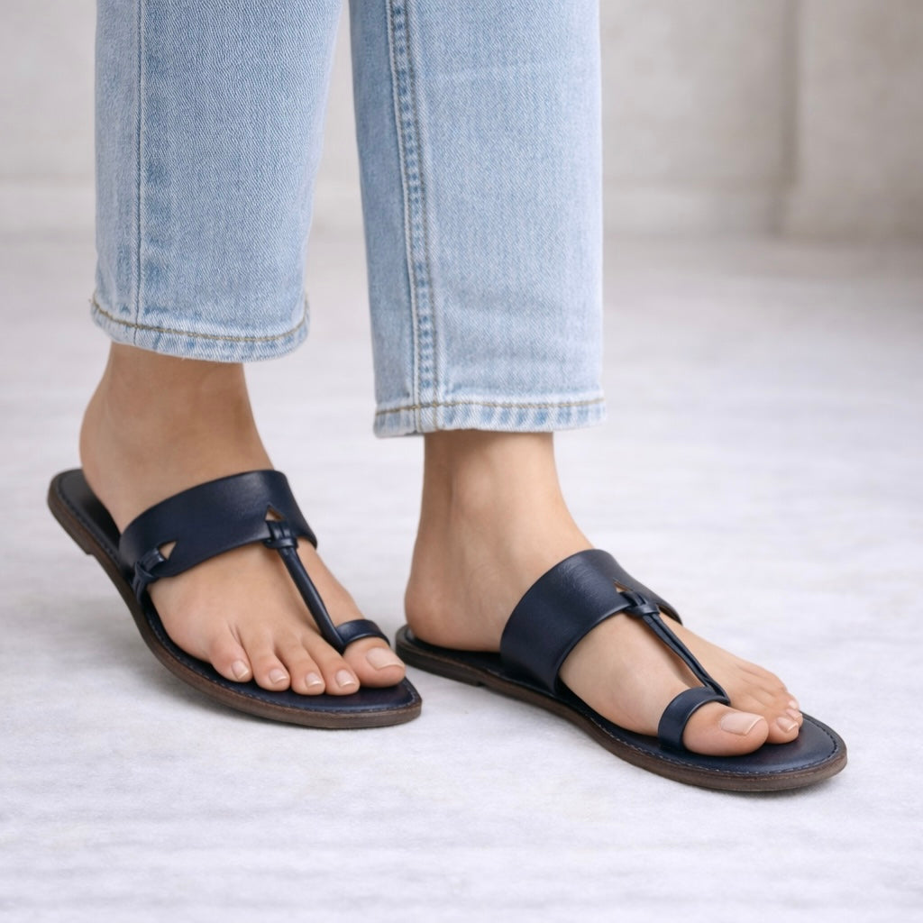 Classic Leather Kohlapuri Slippers - The Heels India