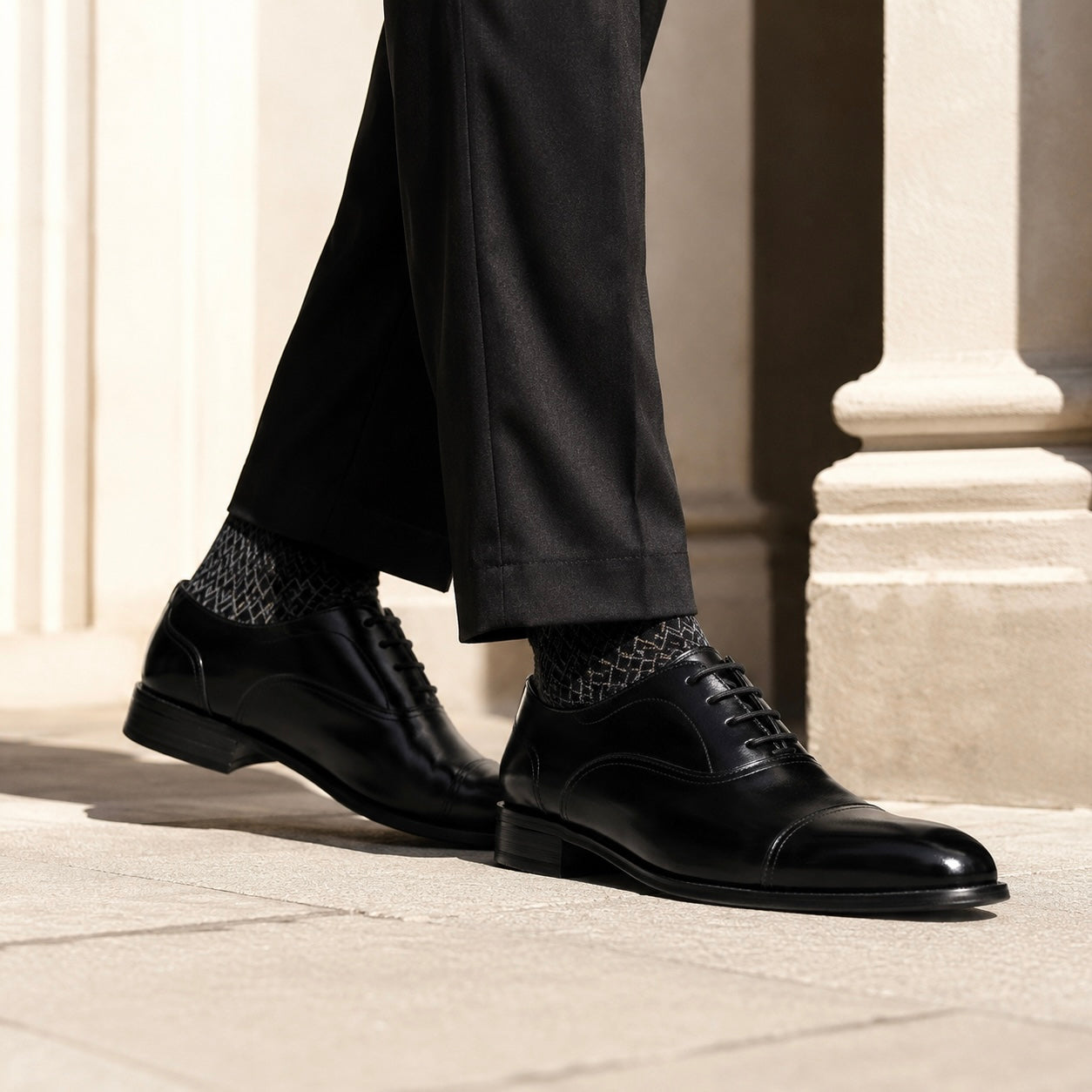 Laurent Premium Leather Oxfords - The Heels India