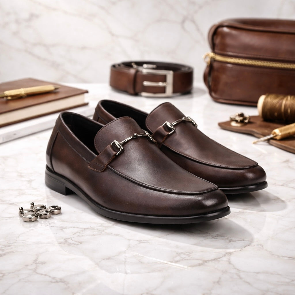 Kenneth Premium Soft Leather Loafers - The Heels India