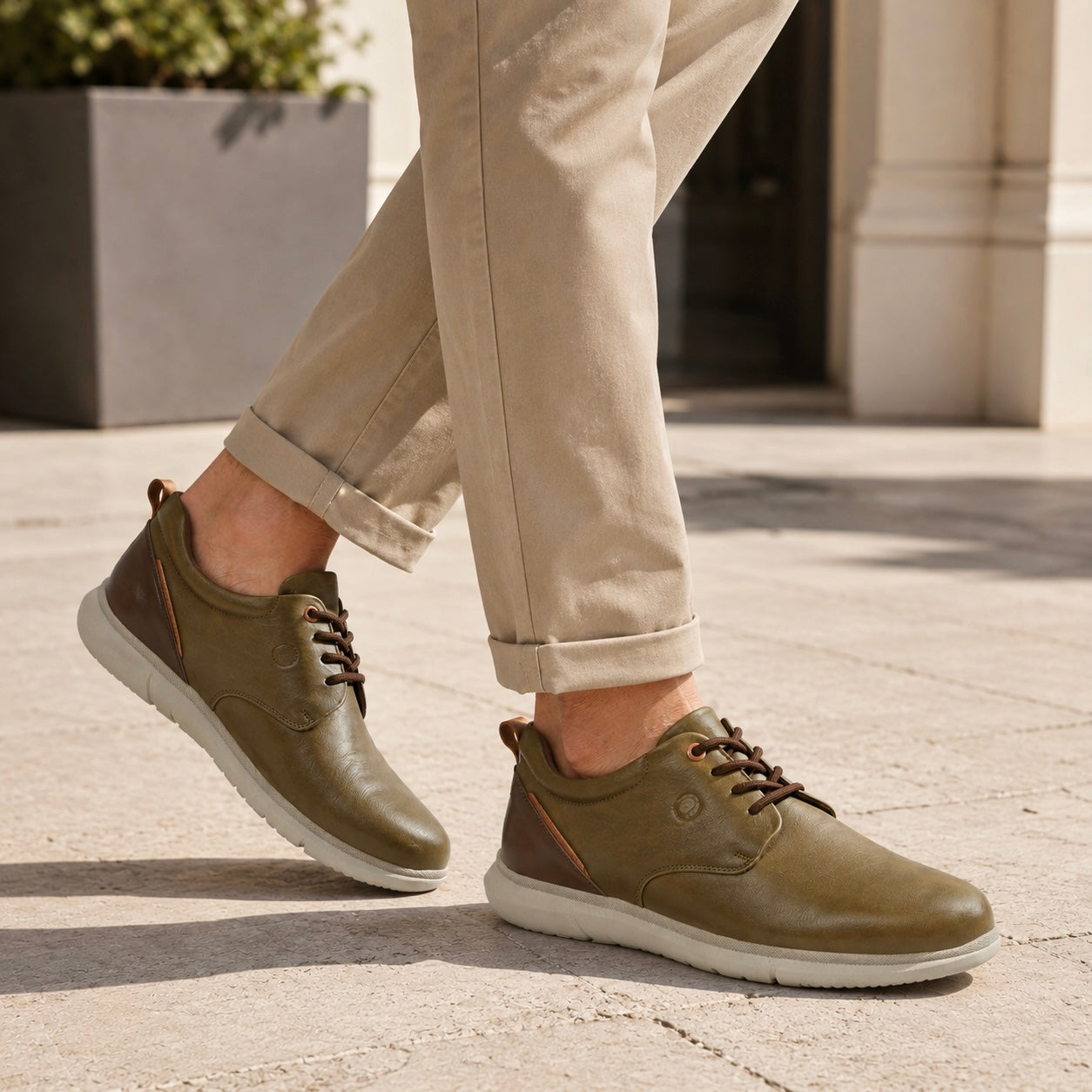 Jonathan Zero Gravity Leather Sneakers - The Heels India