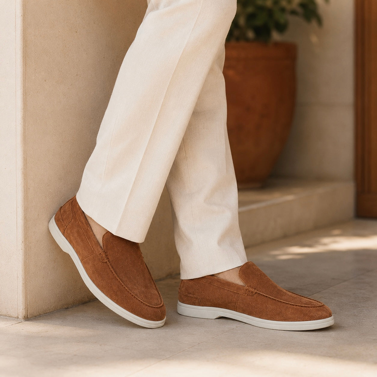 Mitchell Suede Leather Loafers
