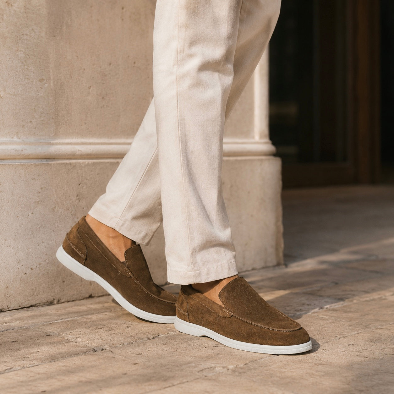Mitchell Suede Leather Loafers
