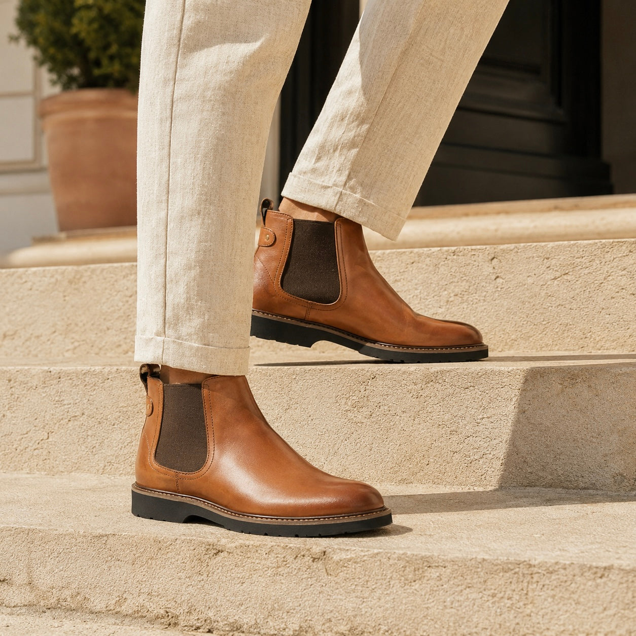 Leister Premium Leather Chelsea Boots - The Heels India