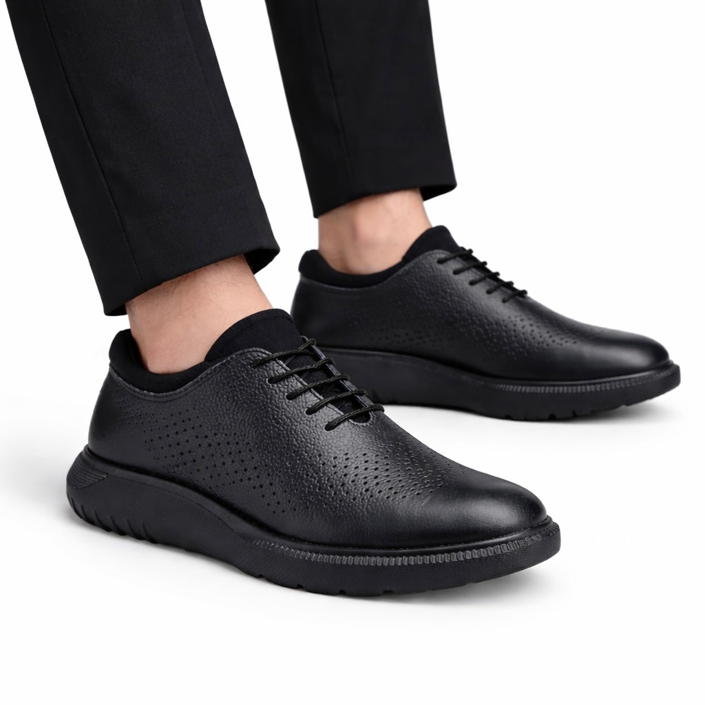Romero Cloud Leather Sneakers - The Heels India