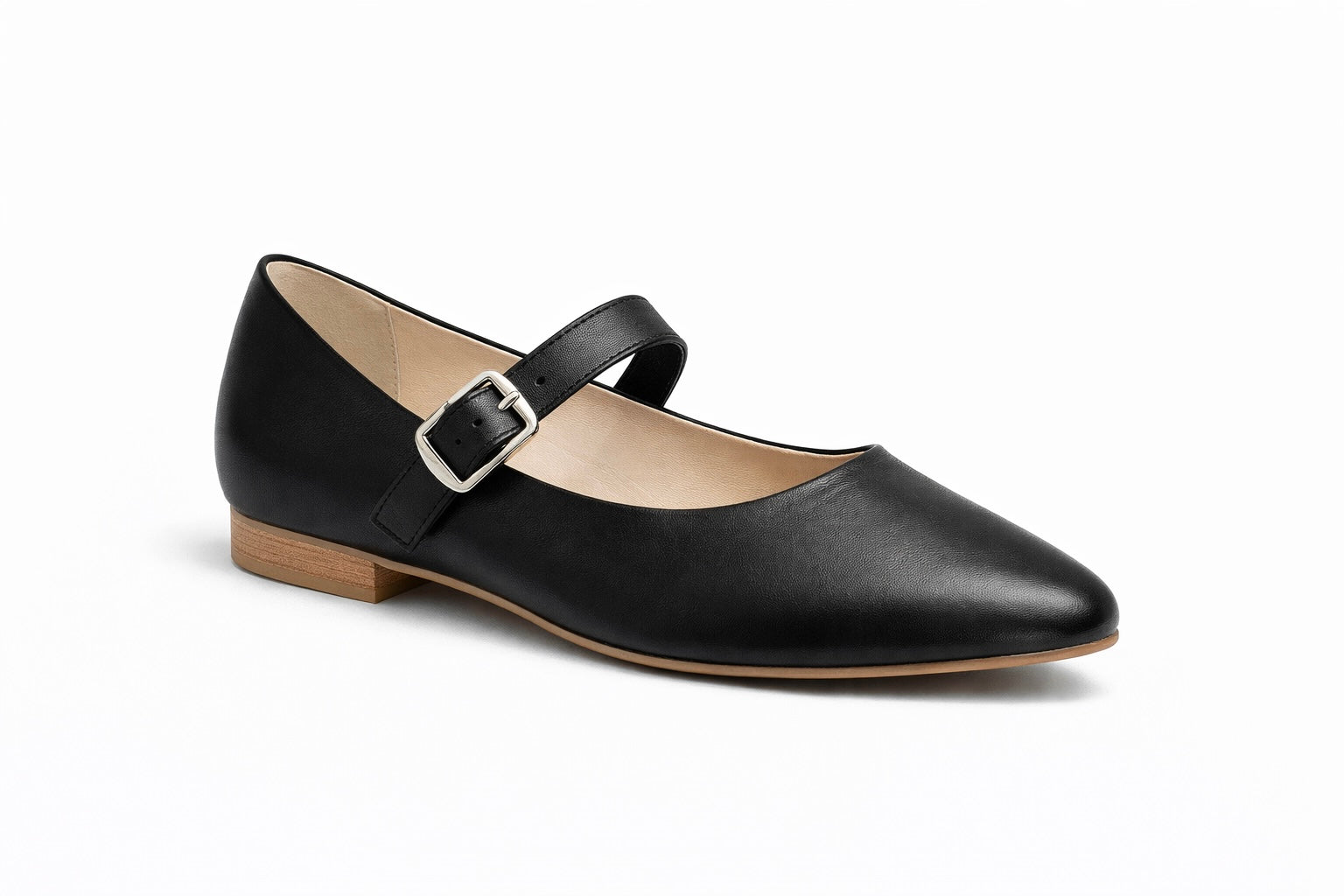 LINA Premium Leather Classic Mary Jane Ballerinas