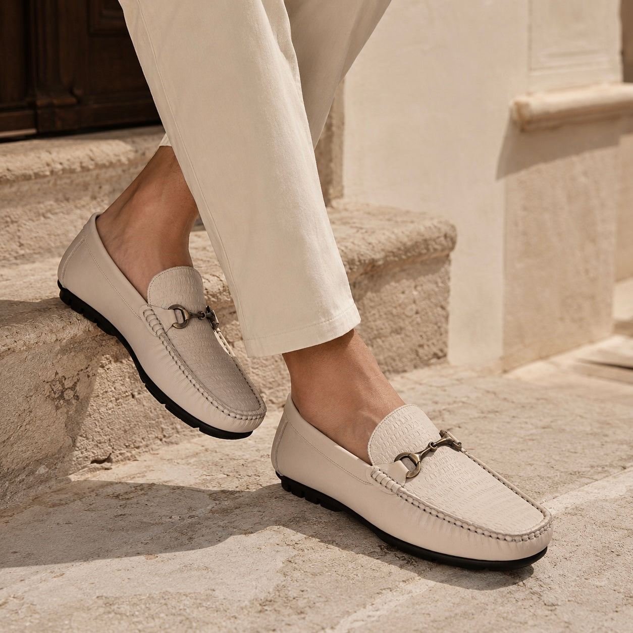 Oskar Casual Leather Loafers