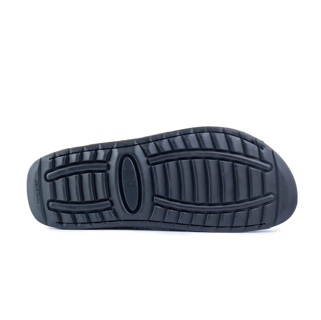 Riviera Leather Nubuck Thong Slippers