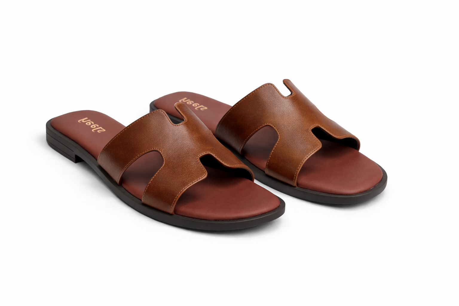 Nysa Cushioned Flat Sliders - The Heels India