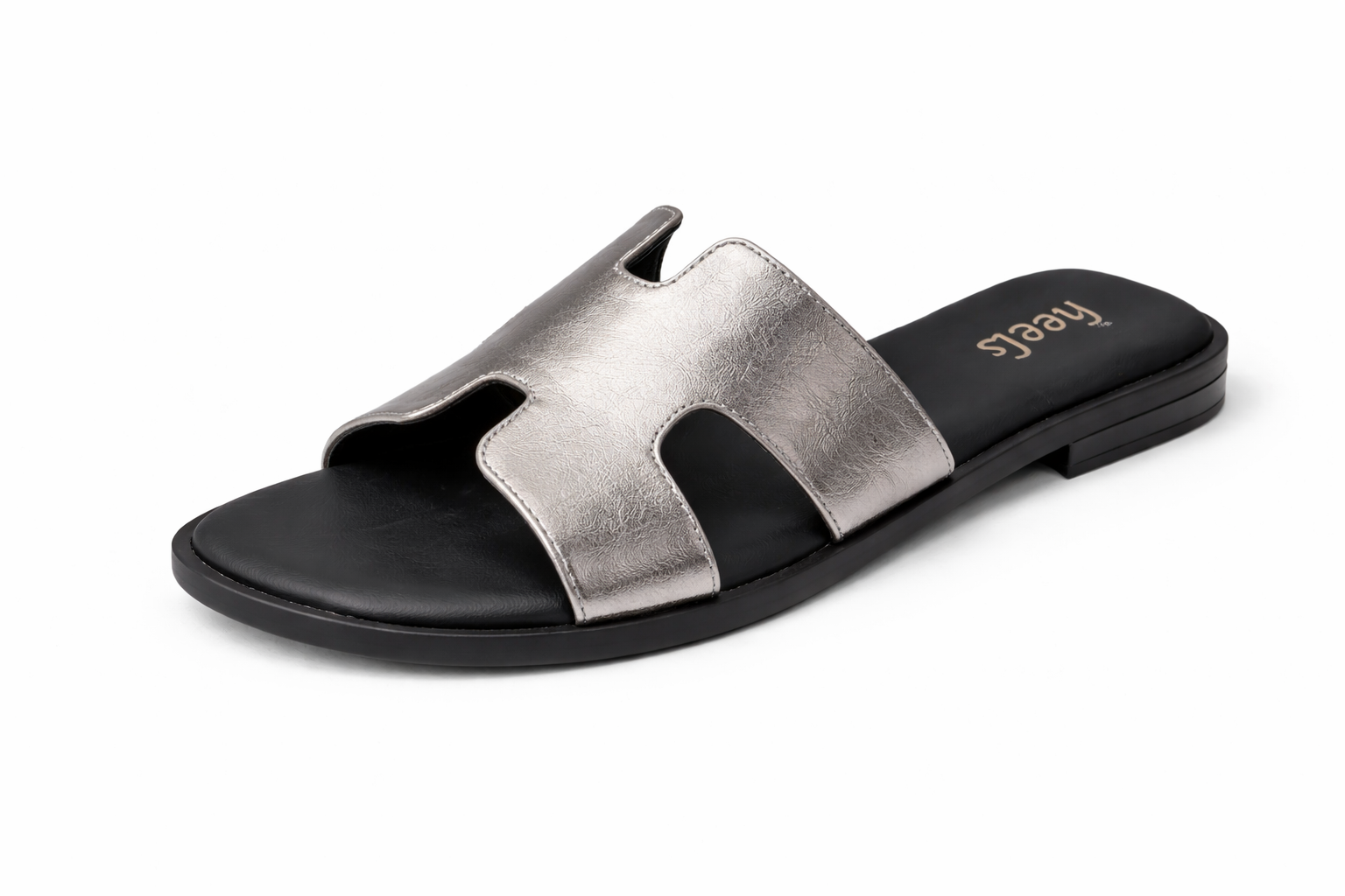 Nysa Cushioned Flat Sliders - The Heels India
