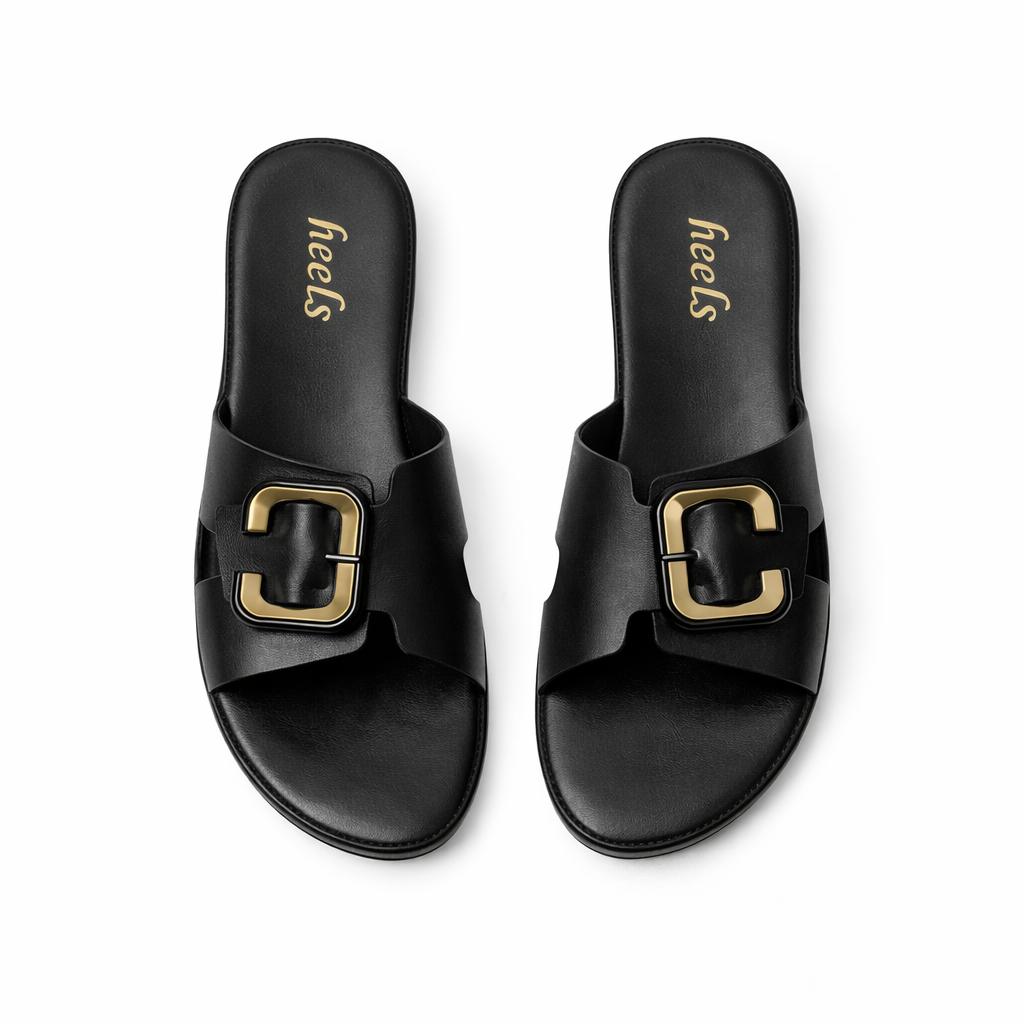 Lexi Premium Cushioned Wedge Sliders