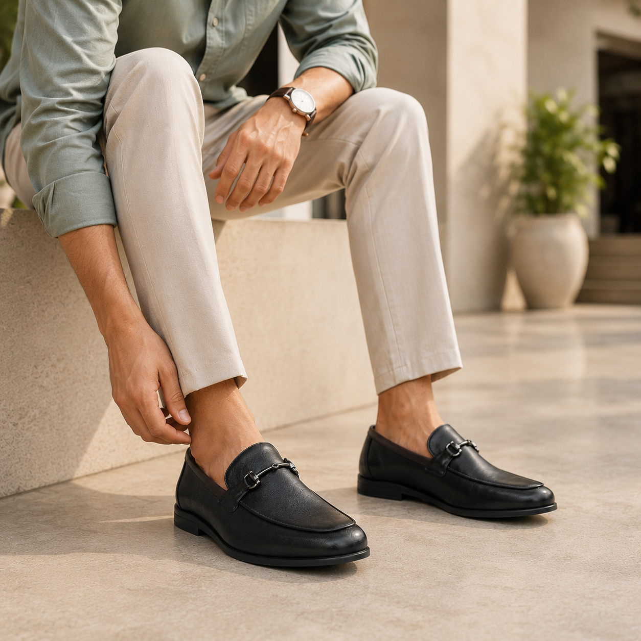 Kenneth Premium Soft Leather Loafers