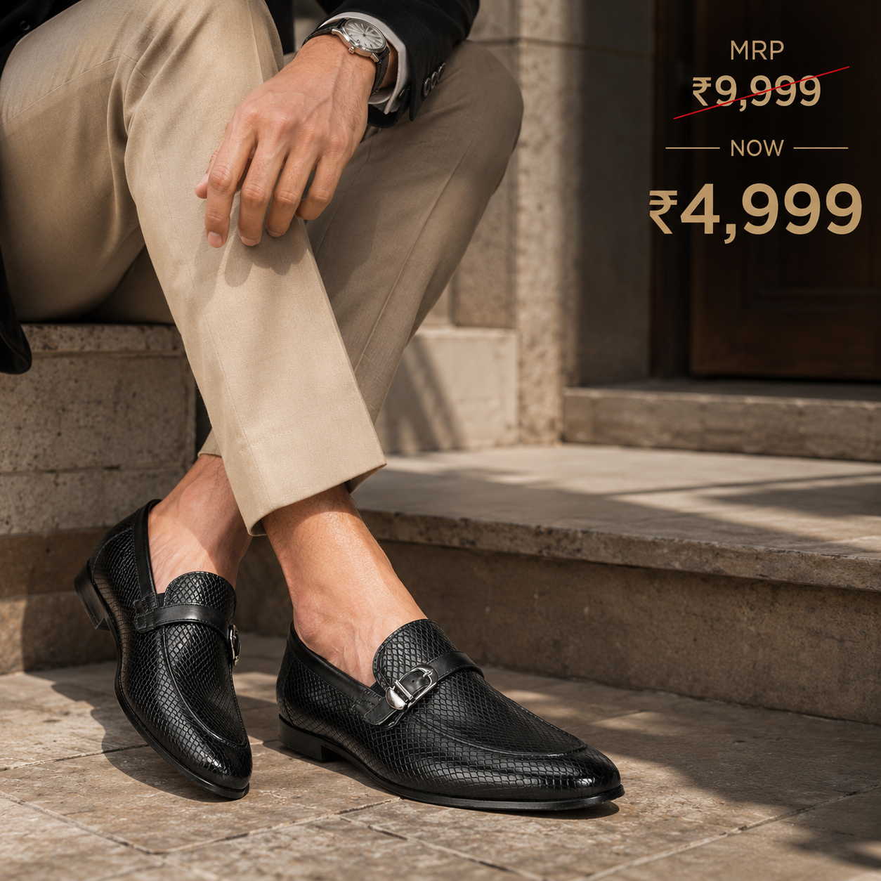Virgil Luxury Premium Leather Moccasins - The Heels India