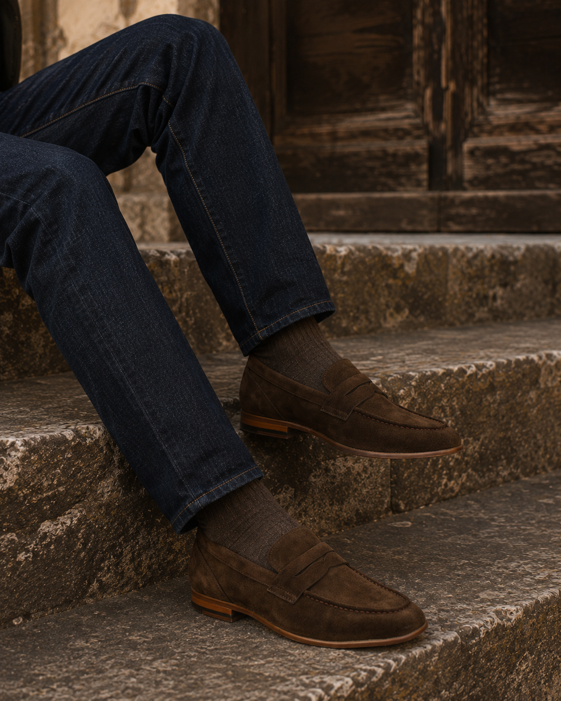 Antoine Premium Suede Leather Loafers