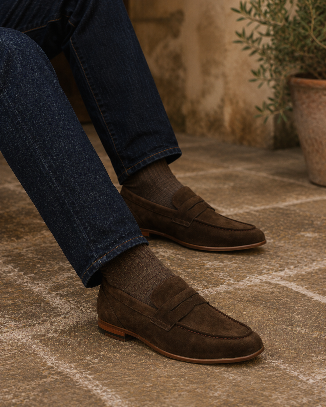 Antoine Premium Suede Leather Loafers