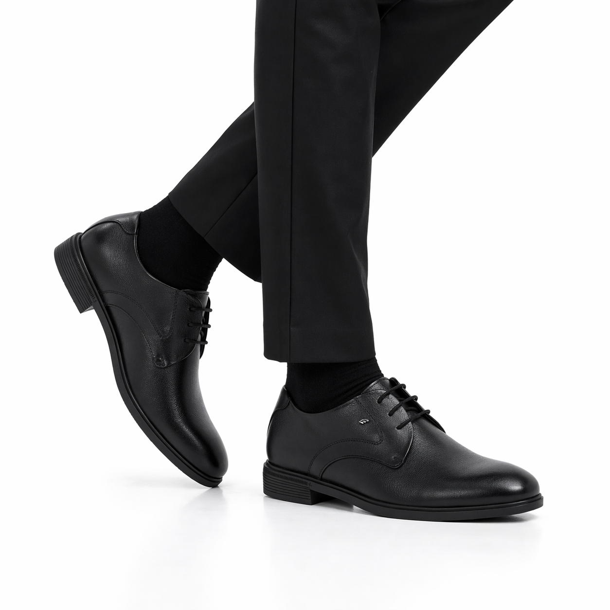 Ben Comfort Leather Lace ups - The Heels India