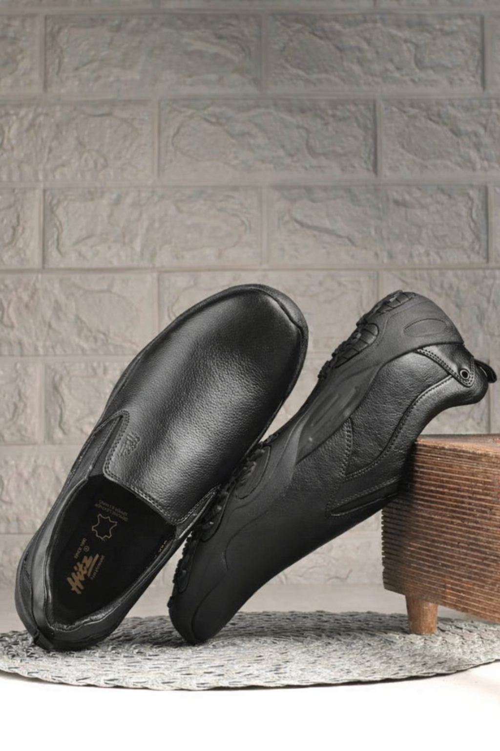 Strado Casual Leather Loafers - The Heels India