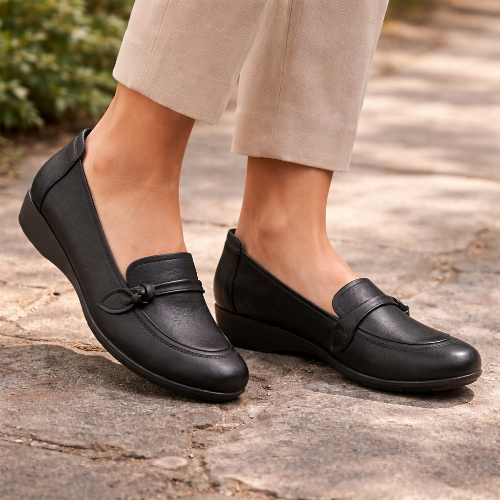 Lina Premium Leather Comfort Loafers