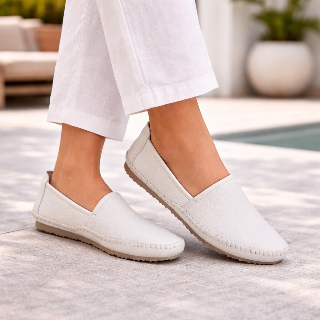 Bellami Summer Cushioned Espadrille Loafers - The Heels India