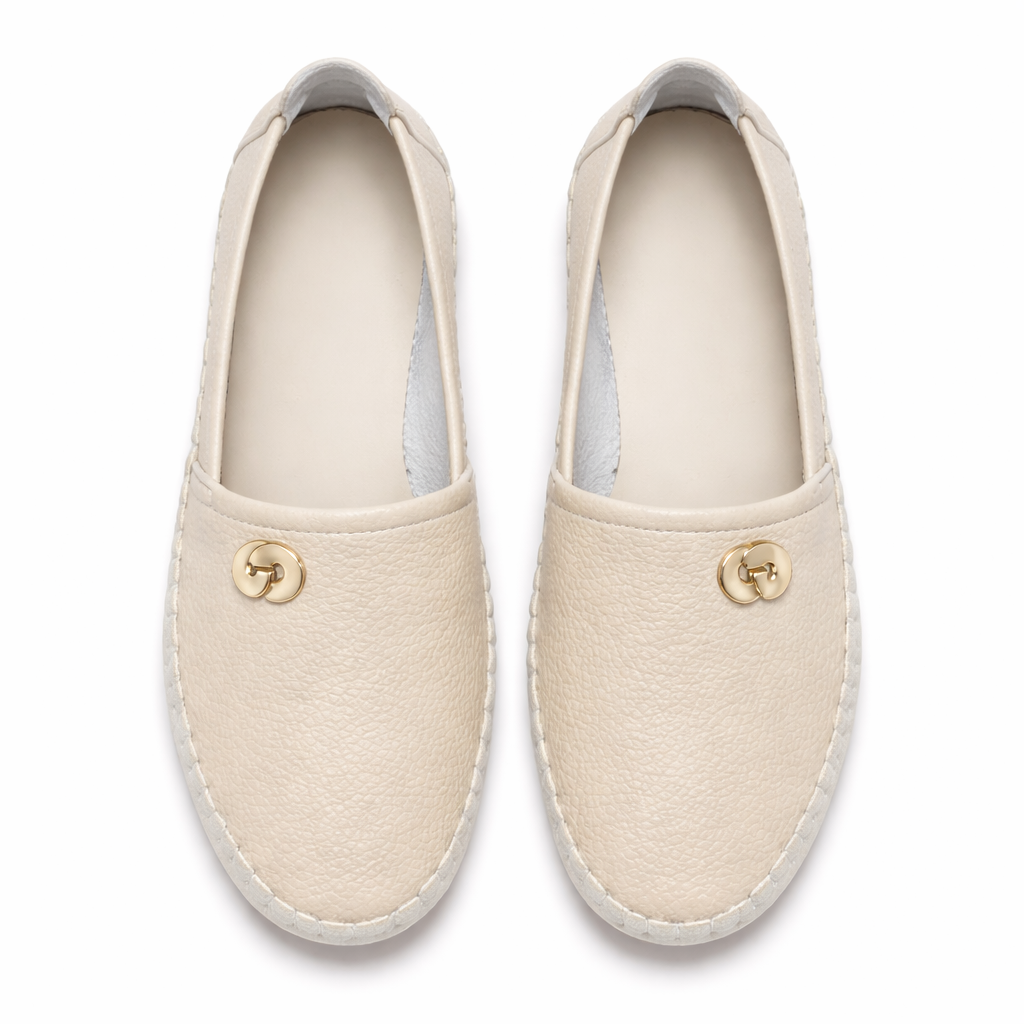 Kaia Summer Cushioned Espadrille Loafers - The Heels India