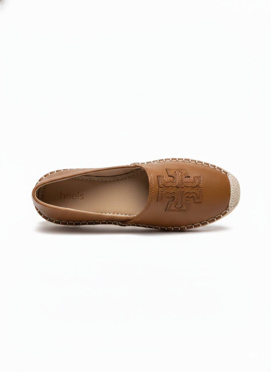 Zazu Cushioned Espadrille Slip On Loafers - The Heels India