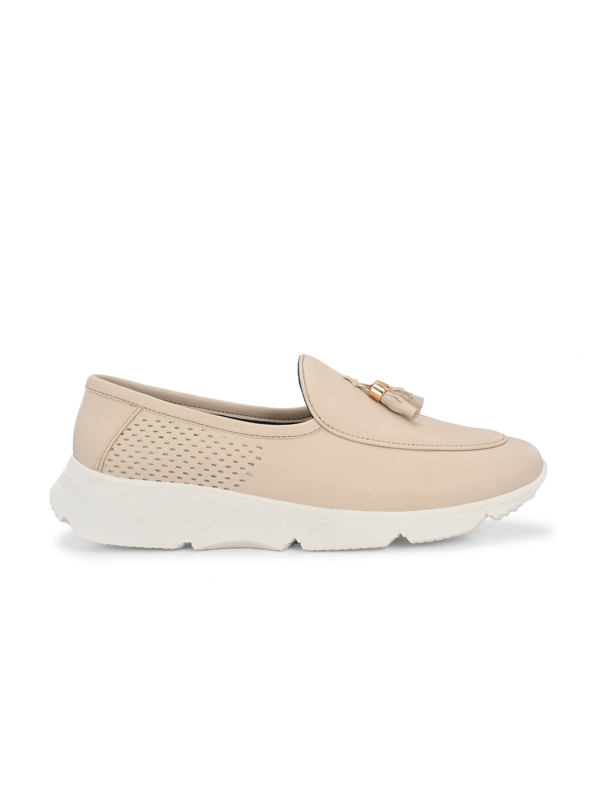 Cotton Tassel Sneakers - The Heels India