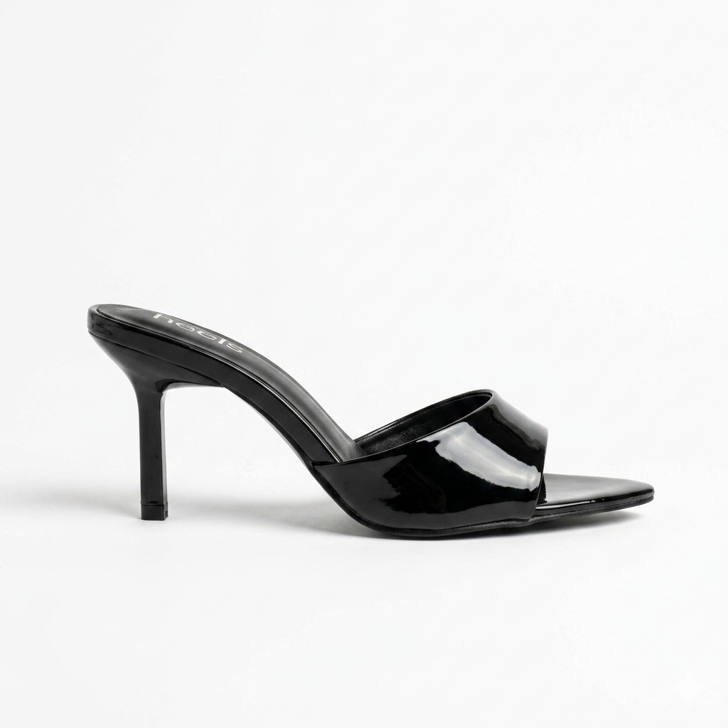 Ellie Premium Patent Pencil Heels