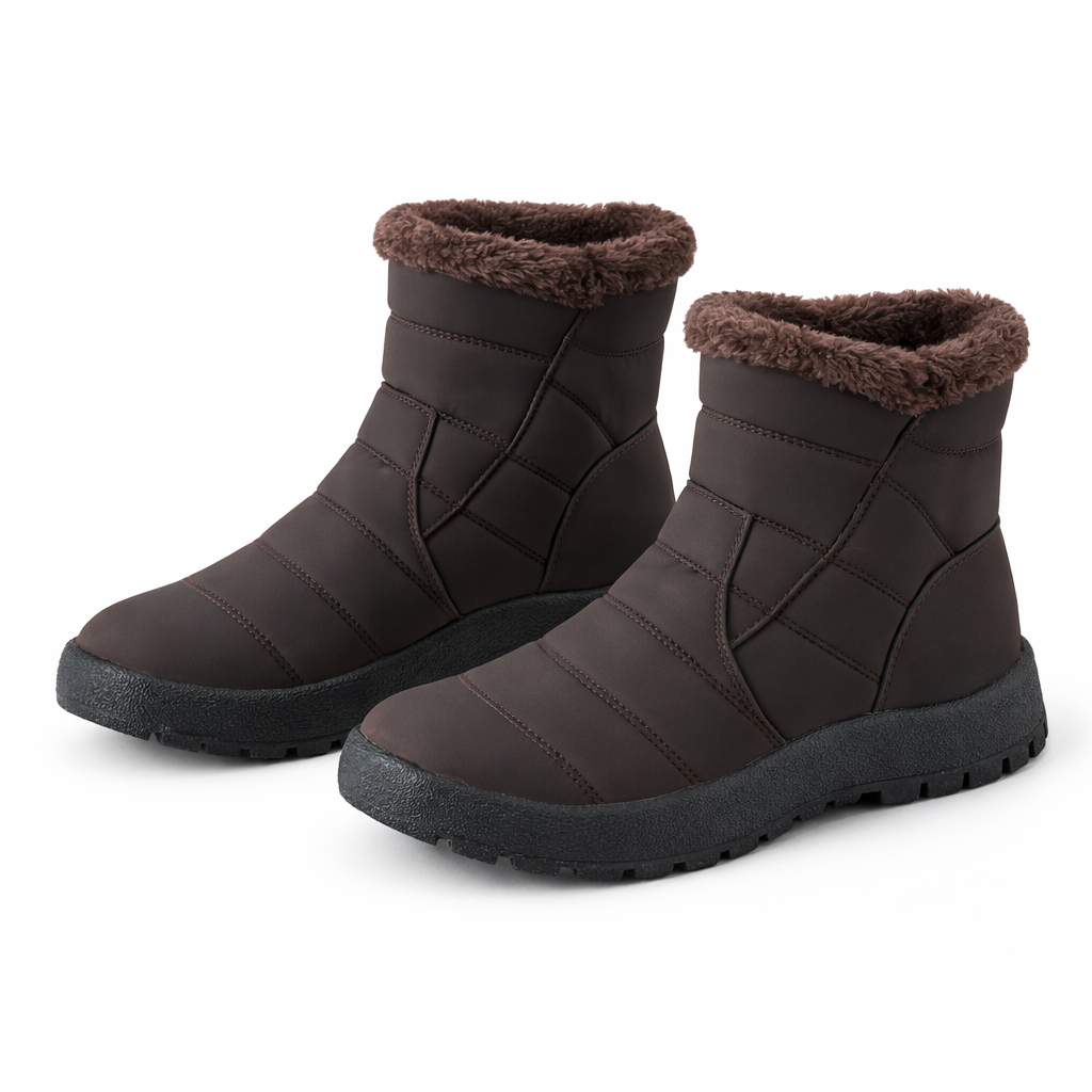 Sloane Suede Ankle Fur Boots