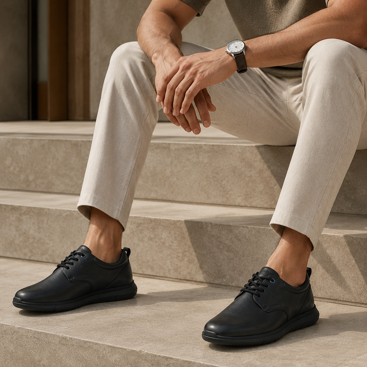 Hortons Leather Zero Gravity Sneakers