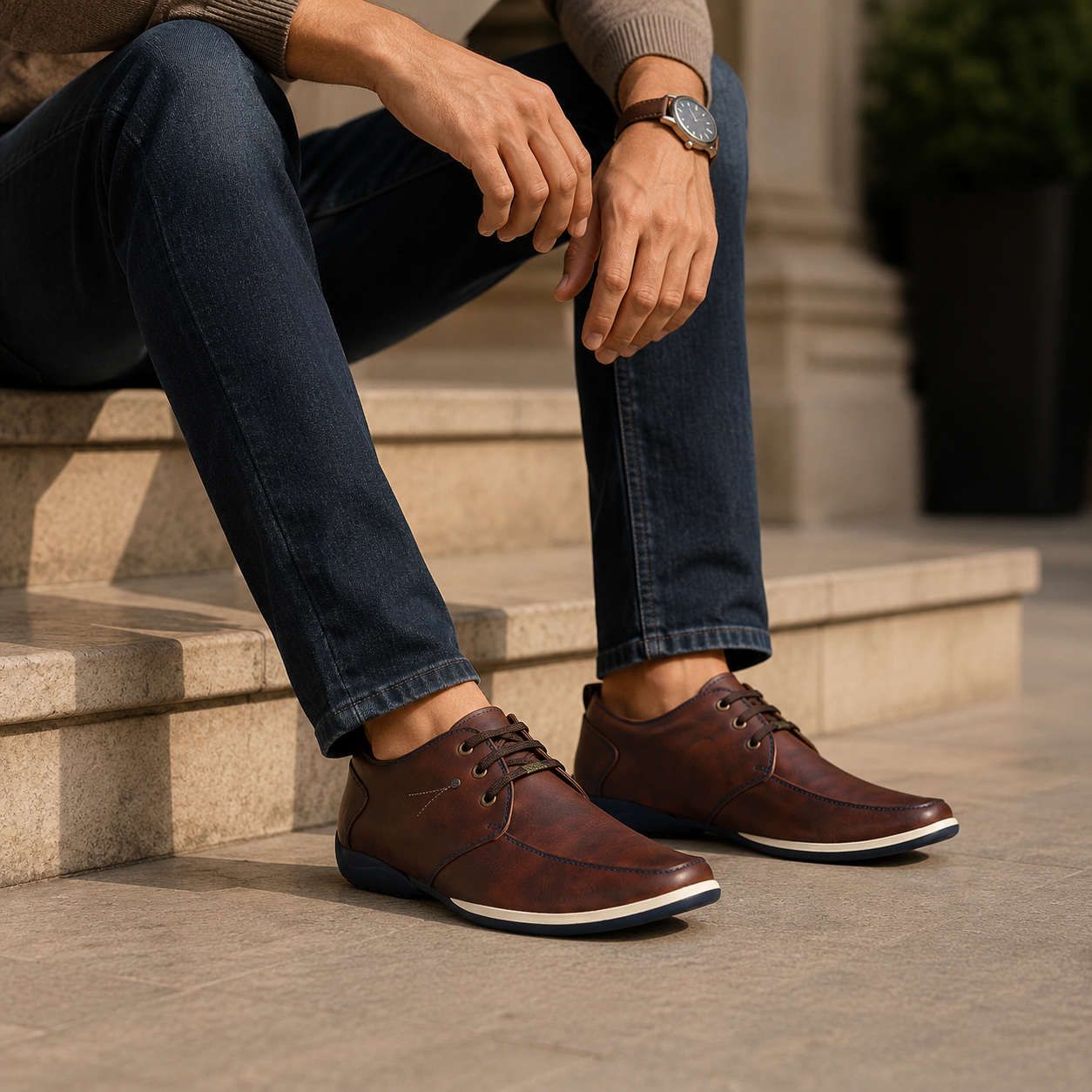 Orbison Vegan Casual Lace ups