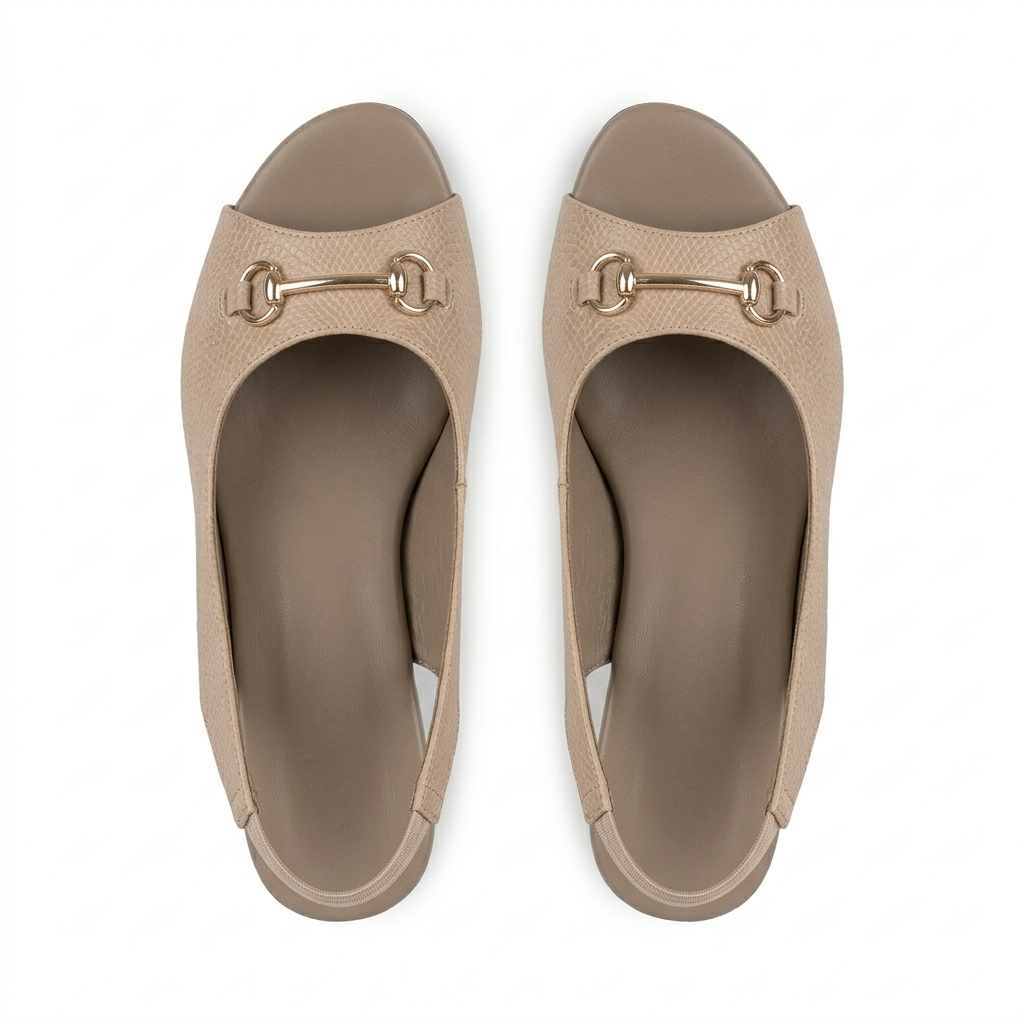 Antoine Wedge Heel Peep-toe Sandals - The Heels India