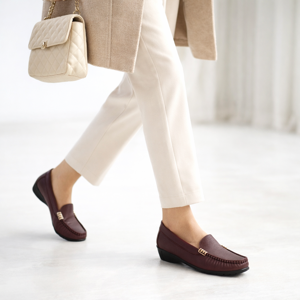 Mikela Classic Leather Loafers