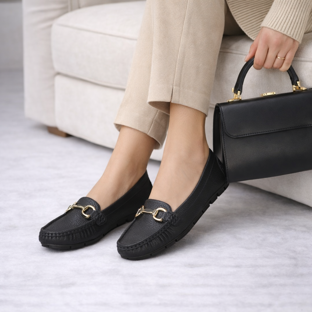 Beth Cushioned Formal Loafers - The Heels India