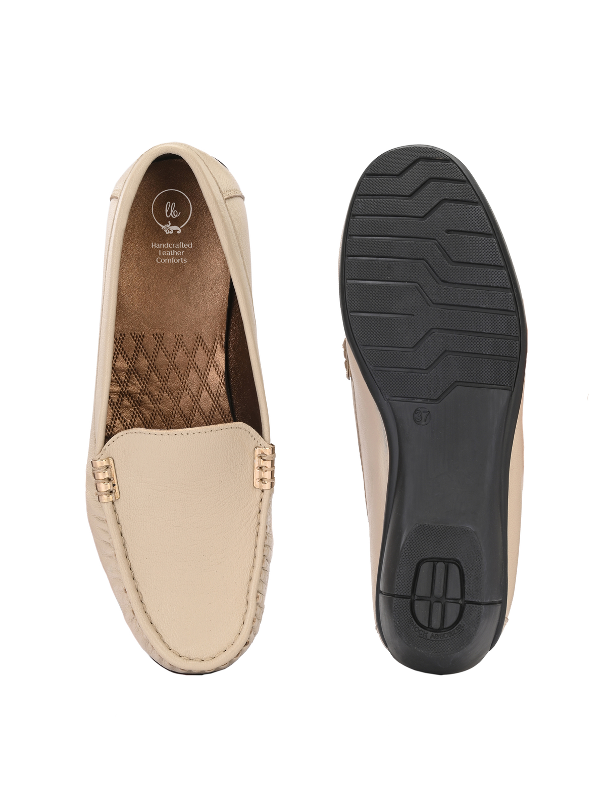 Mikela Classic Leather Loafers - The Heels India