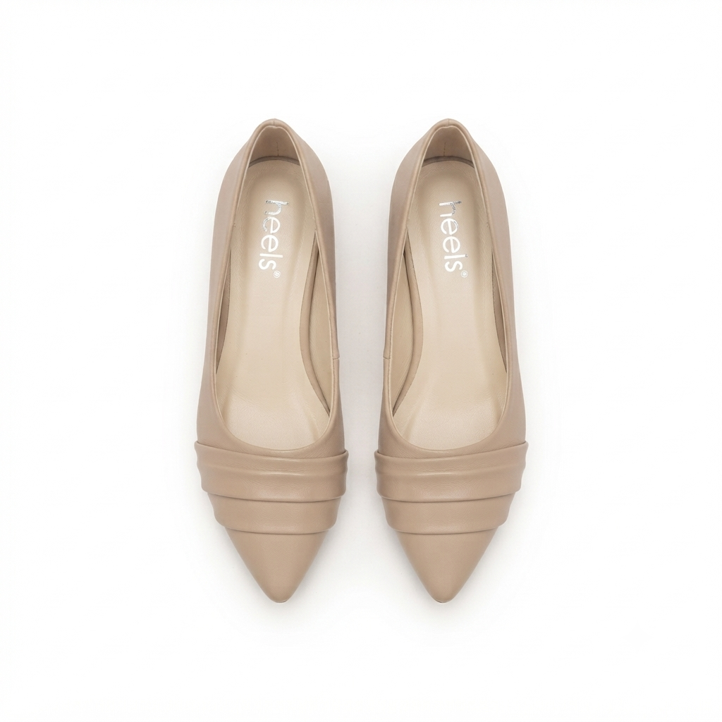 Hailey 2.0 Swirl Pointed Mid Heel Ballerinas