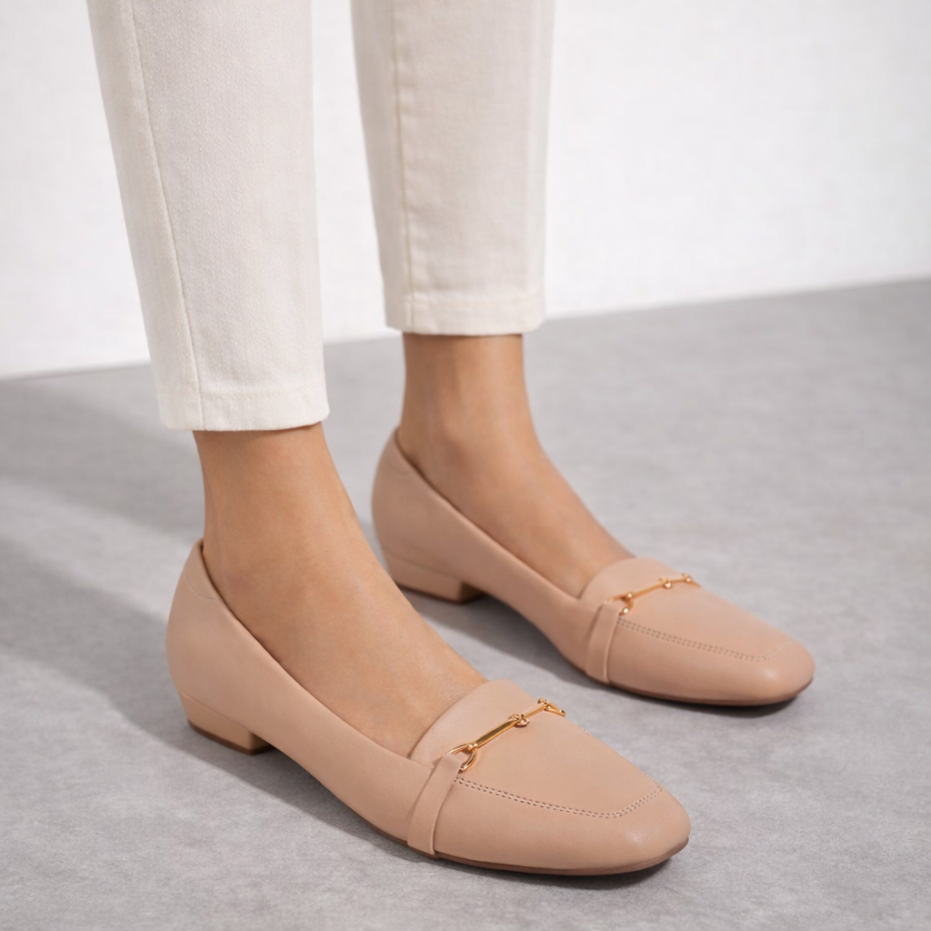 Renessa Cushioned Wedge Loafers - The Heels India