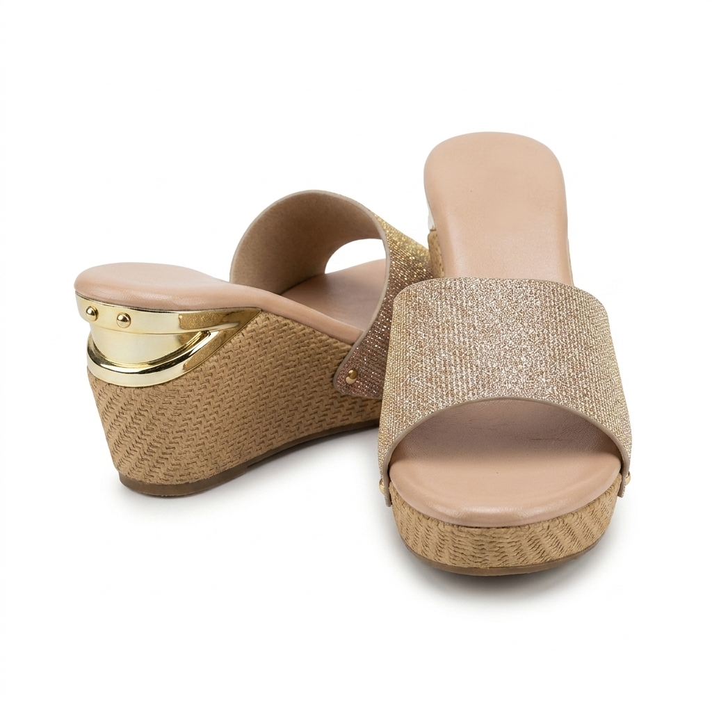 Agatha Bling Wedge Heels