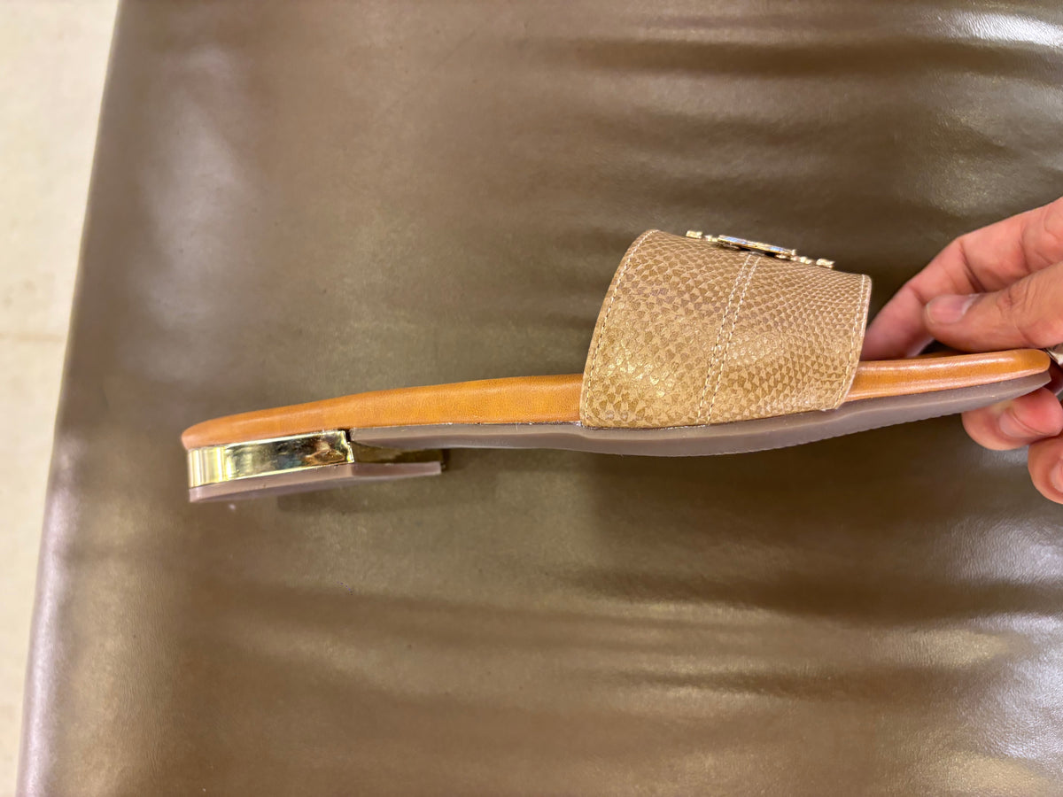 Klara Flat Slip On Sliders