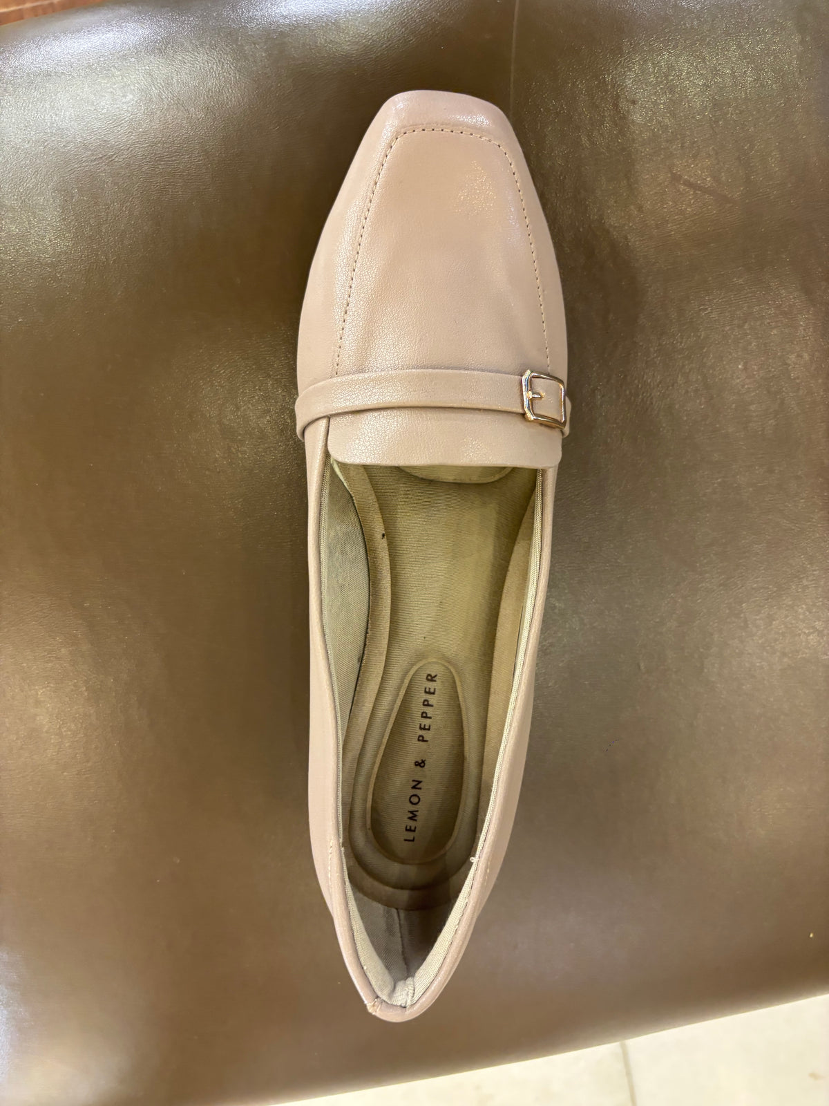 Paris Buckled Mid Heel Formal Loafers