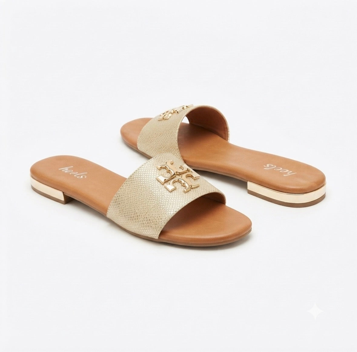 Klara Flat Slip On Sliders