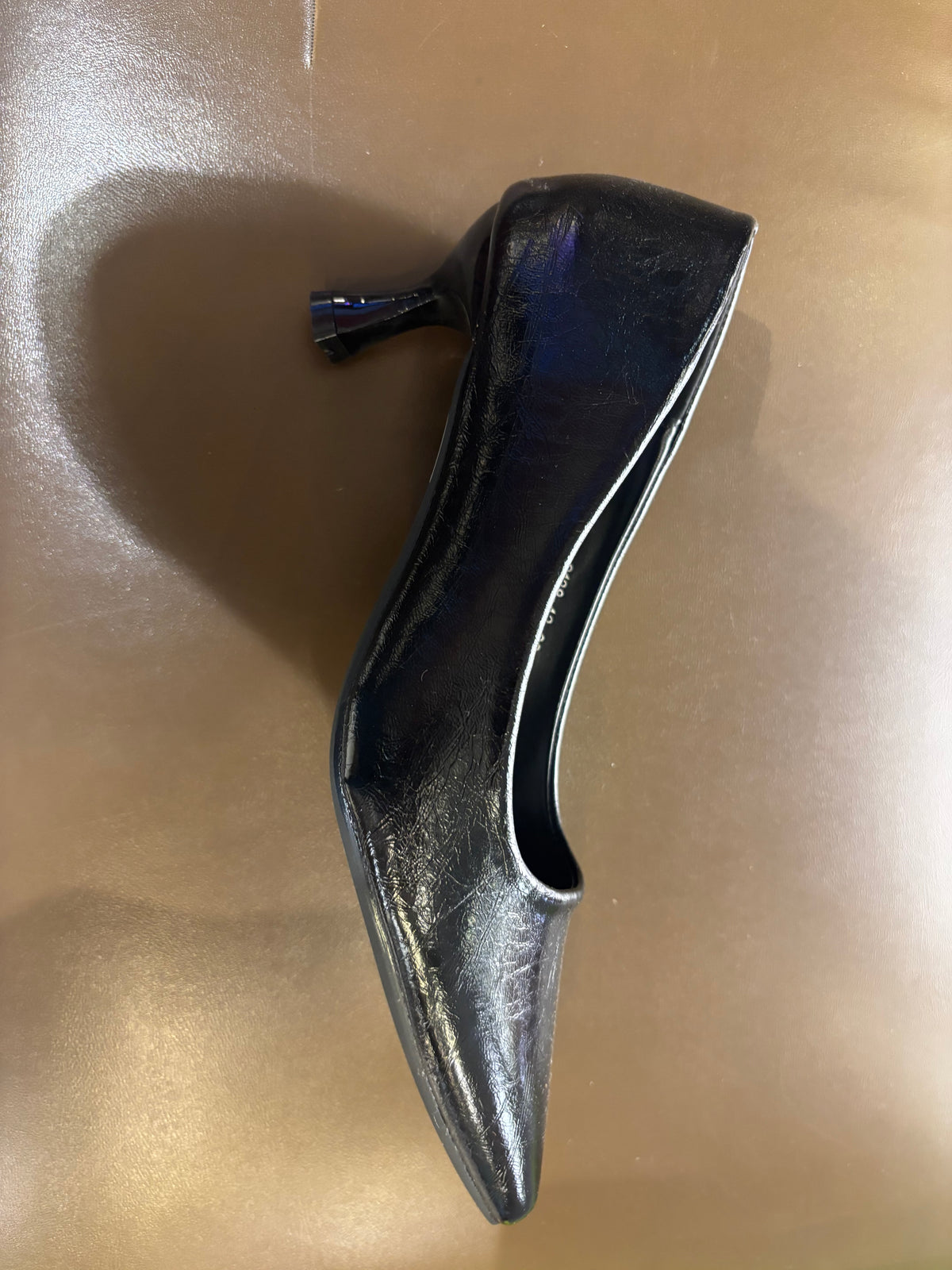 Anna Classic Kitten Heel Pumps in Black - The Heels India