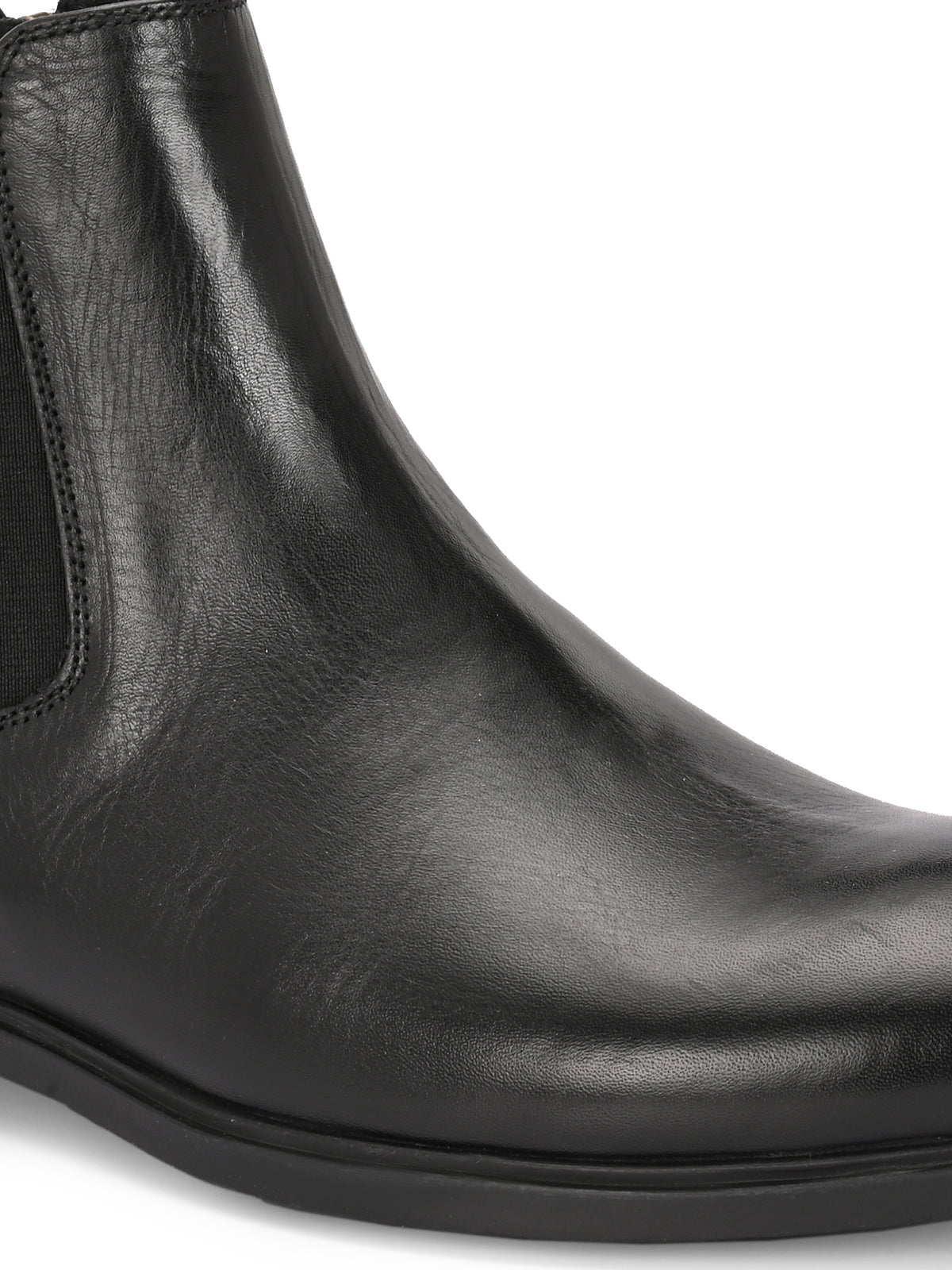 Duncan Leather Ankle Chelsea Zip Boots