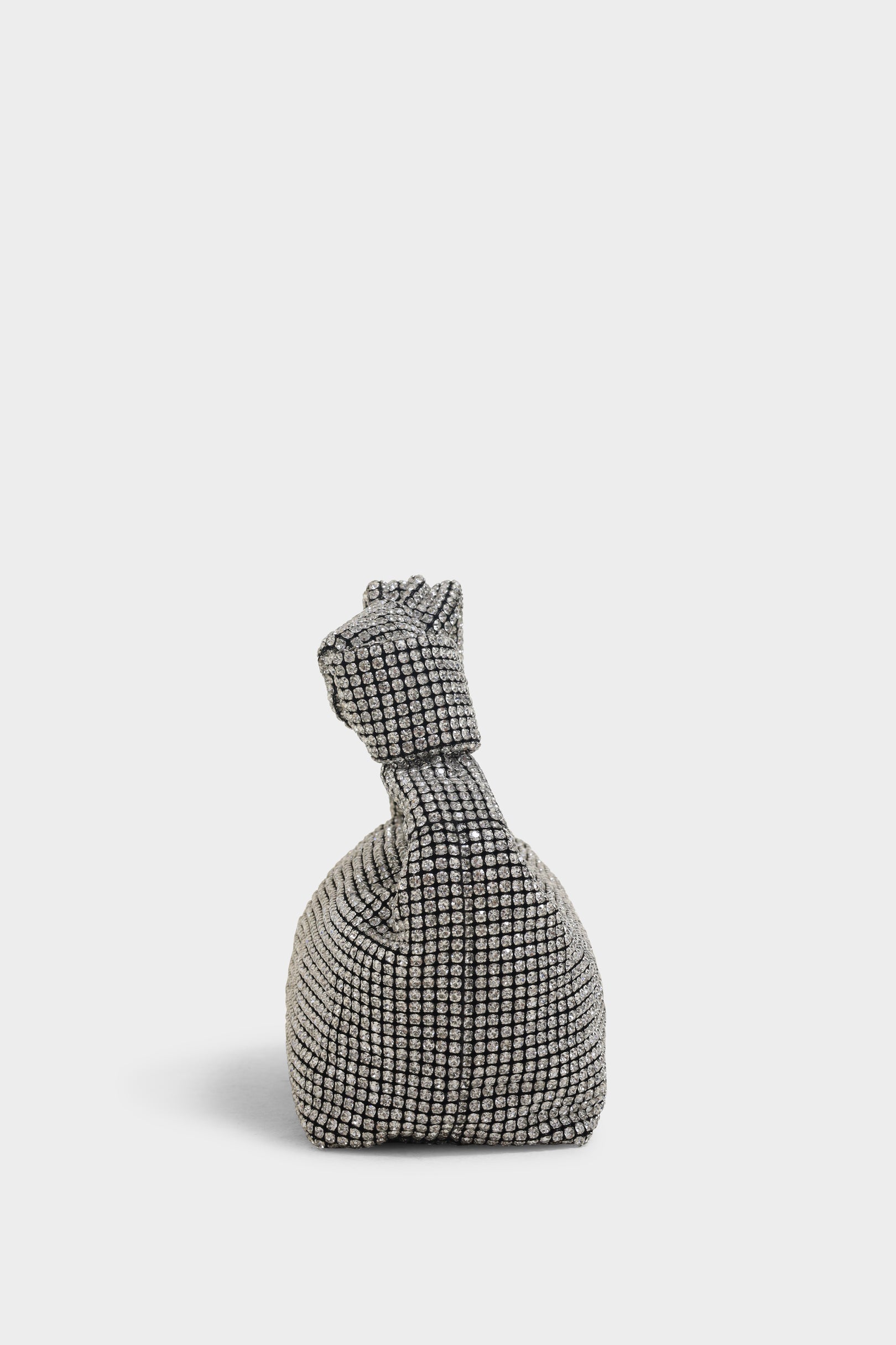 Vera silver knot bag - The Heels India