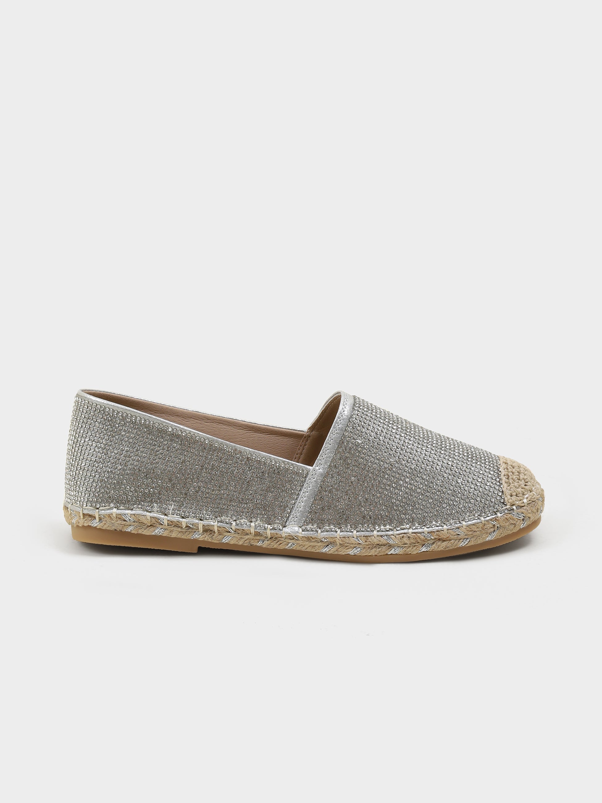 Serena Bling Jute Espadrilles
